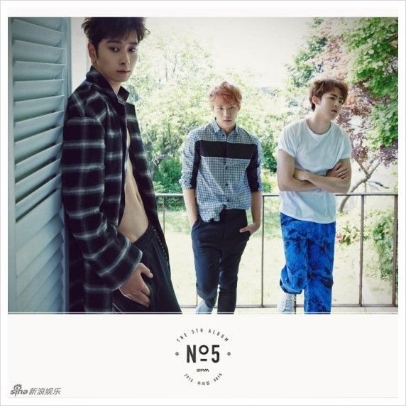 2PM [NO.5] 5th Album White/Black RANDOM Ver CD+52p Foto Buch K-POP