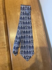 Chicago Symphony Orchestra Composers Men  s Tie Gouda NY Beethoven Mozart 56  EUC