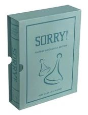 Sorry Vintage Bookshelf Edition by WS Game Company Sorry! Deluxe Board Game New