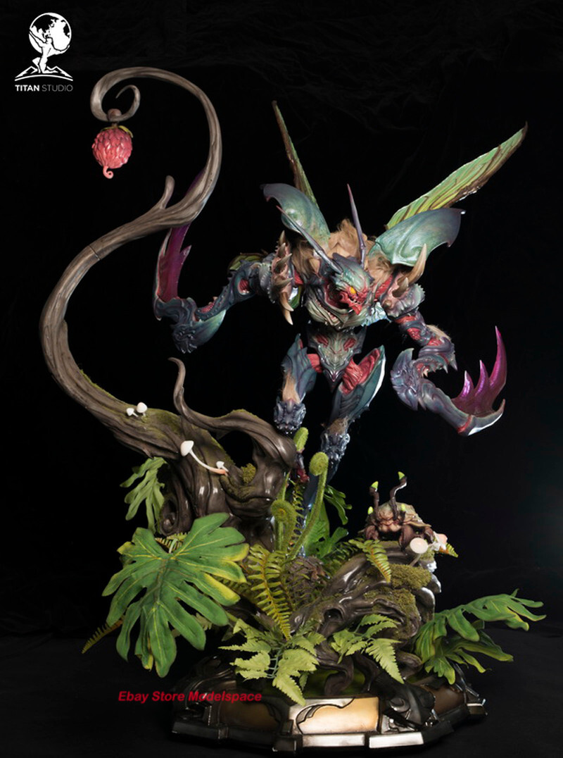コミック・アニメ Kha'Zix Figure Gift Kha Zix Toy Titan Studio 1/4 League of Legends Kha'Zix the Voidreaver