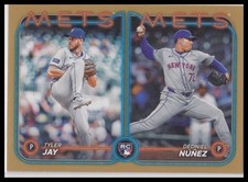 2024 Topps Update #US82 Dedniel Nunez / Tyler Jay RCOM, SN2024 Gold