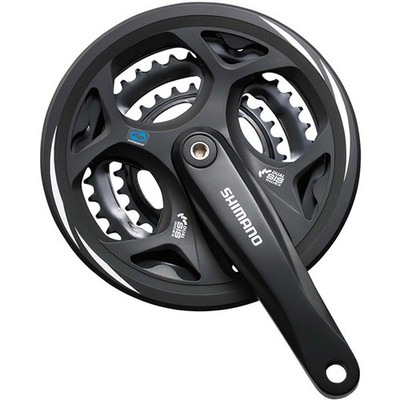 Shimano Altus Triple Kettensatz 7-fach Vierkant Taper 48/38/28T ohne Kettenschutz