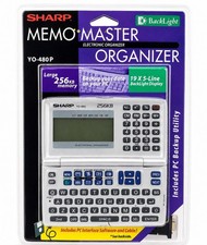 VINTAGE SHARP MEMO MASTER ELECTRONIC ORGANIZER YO-480P New