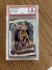 Panini Prizm 2025 Kelsey Plum #59 Los Angeles Sparks White Seismic Prizm
