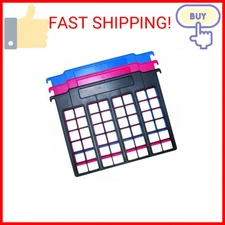 Advantus File and Folder Dividers, 3-Count, Red/Blue/Black (50912)