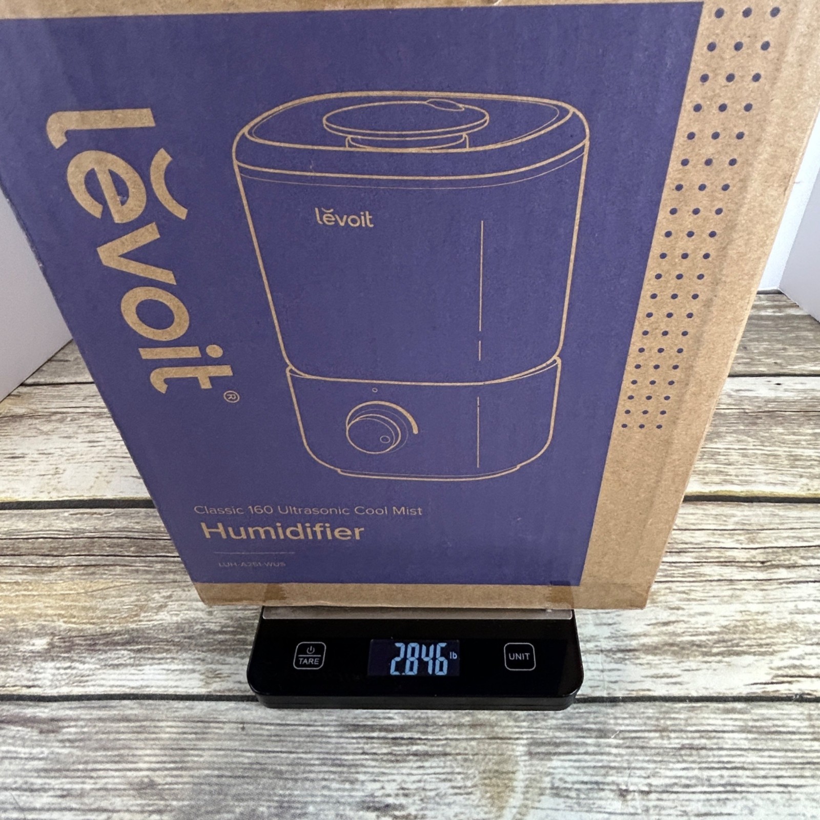 Levoit Classic 160 Ultrasonic Cool Mist Humidifier With Adjustable Knob Control