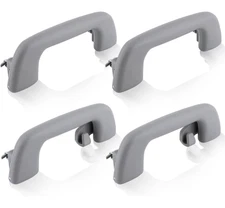4Pcs Front & Rear Gray Inner Roof Ceiling Pull Handle Grab For 2006-2017 Toyota 