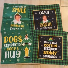 ELF Pillow Covers Set Of 4 New