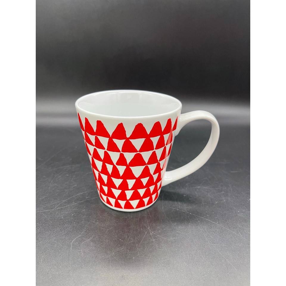 Starbucks 2016 Christmas Red Triangles Coffee Mug Cup 9.63 oz | eBay