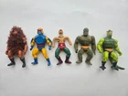 Vintage 1980s He-Man MOTU Lot of 5 Moss Man Beast Man Sy-klone Whiplash