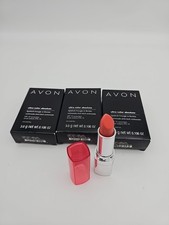 new AVON ULTRA COLOR ABSOLUTE LIPSTICK lip color - creamy melon LOT OF 3