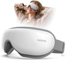 Renpho Eyeris 1 Eye Massager Heat Music Therapy Relaxation Device New Free Ship