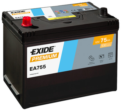 Starter Battery EXIDE EA755