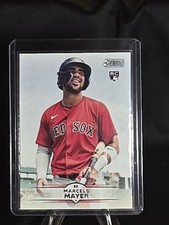 Topps Stadium Club 2025 Marcelo Mayer Boston Red Sox Rookie RC #74 MLB Card. rookie card picture