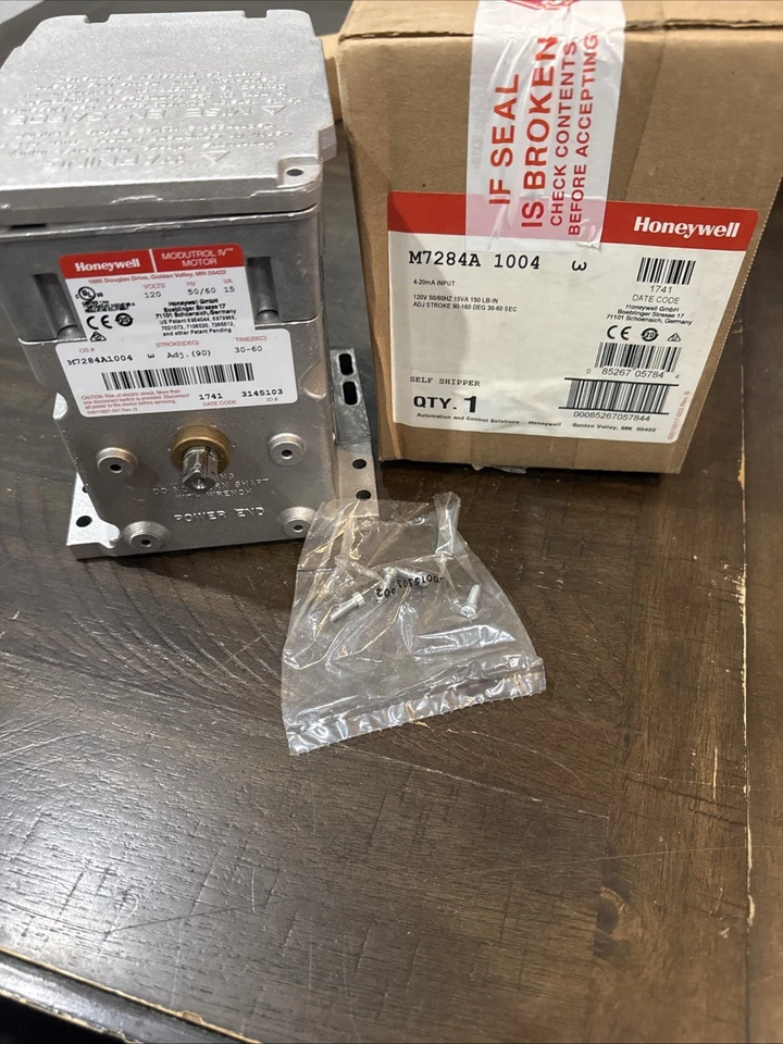 HONEYWELL M7284A-1004 Modutrol IV Motor M7284A1004 NEW - Image 4 of 4