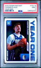 Cooper Flagg RC 2025 Panini Instant YEAR ONE #16 - PR #/200 - LOW POP/RARE PSA 9