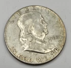 1962-D Franklin Half Dollar 90% Silver US Coin Circulated