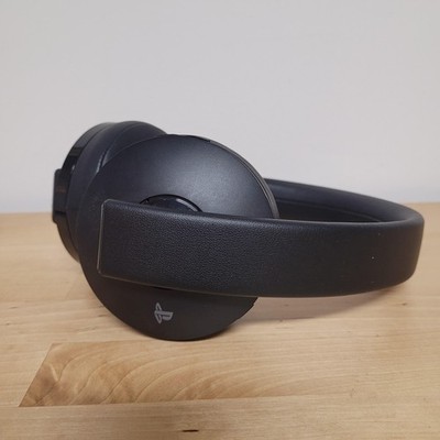 Sony PlayStation Gold Wireless Headset Black Over Ear Gaming RF 3.5mm Audio