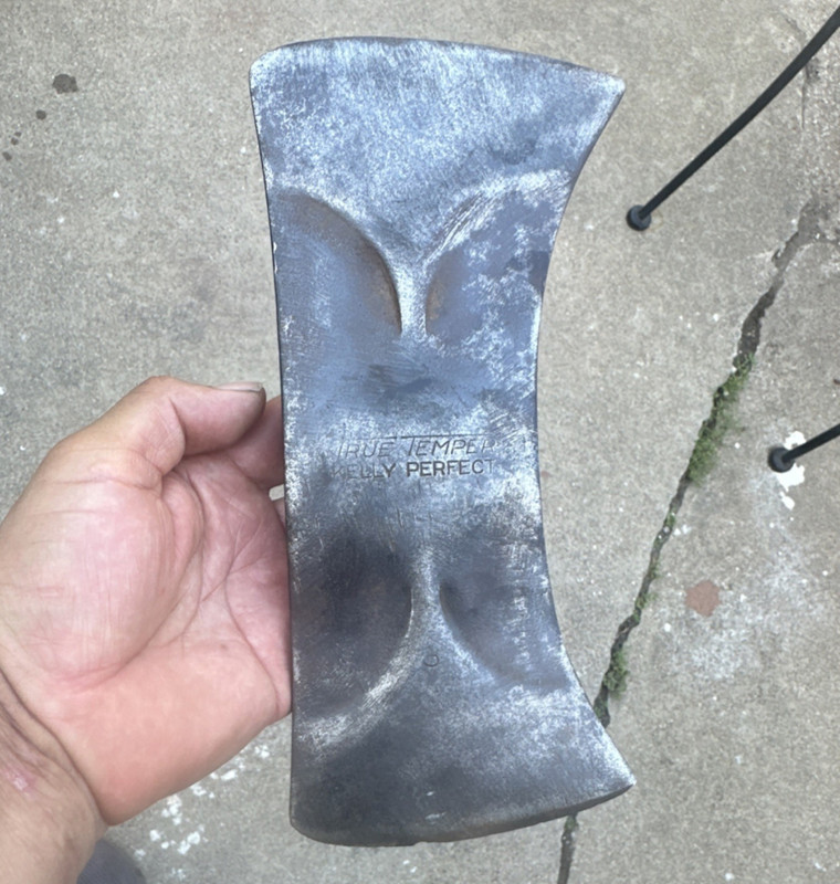 True Temper Kelly Perfect double bit axe head steel 4.5 in blade chop