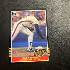 1985 Donruss Highlights Dwight Gooden #32 NRMT Or Better