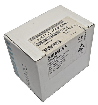 Siemens SIMATIC 6ES7122-1BB00-0AA0 / 6ES7 122-1BB00-0AA0 NEW Sealed Inhalt:8Stk.
