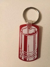 Snap-On Tools Socket Themed Vinyl Promo Keychain, 2.5", Used