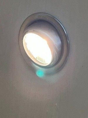 6 Paulmann recessed lights, halogen, incl. bulbs (6 x 20 Watt), good