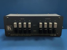 Kramer VS-4E 4x4 SD Analog Video/Audio Switcher, Composite Audio Console