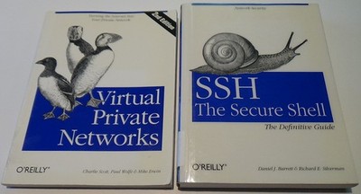 Virtual Private Neworks [1999] and SSH: The Secure Shell [2001] - O'Reilly