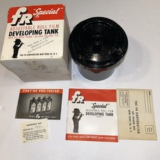 FR Special Adjustable Roll Film Developing Tank Unused