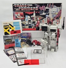 Metroplex 99  Complete Open Box NoS  1985 Vintage G1 Transformers Figure  Read