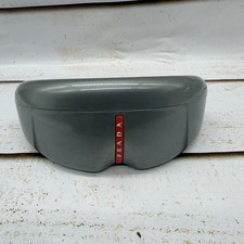 Scratches Prada Sport Glasses Sunglasses Hard Case Shell Gray Grey Plastic