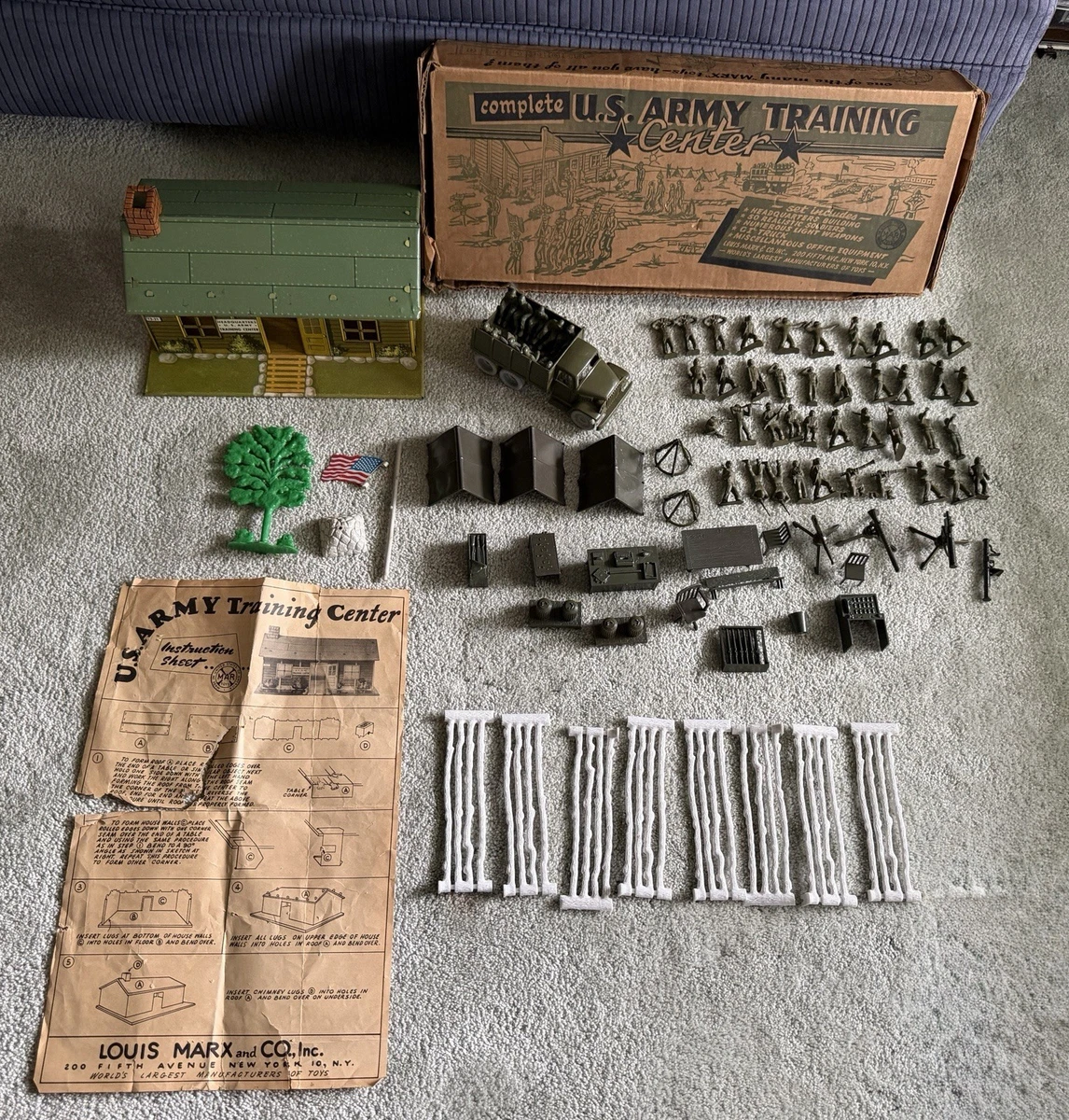 Marx Army Toys In Vintage & Antique Play Sets | eBay