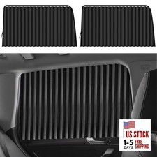 Car Window Shades - 2 Pack Side Window Double-layer center-opening curtain
