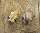Littlest Pet Shop LPS Cream Tan Husky Dogs #1012 #1013 Hasbro — photo 7