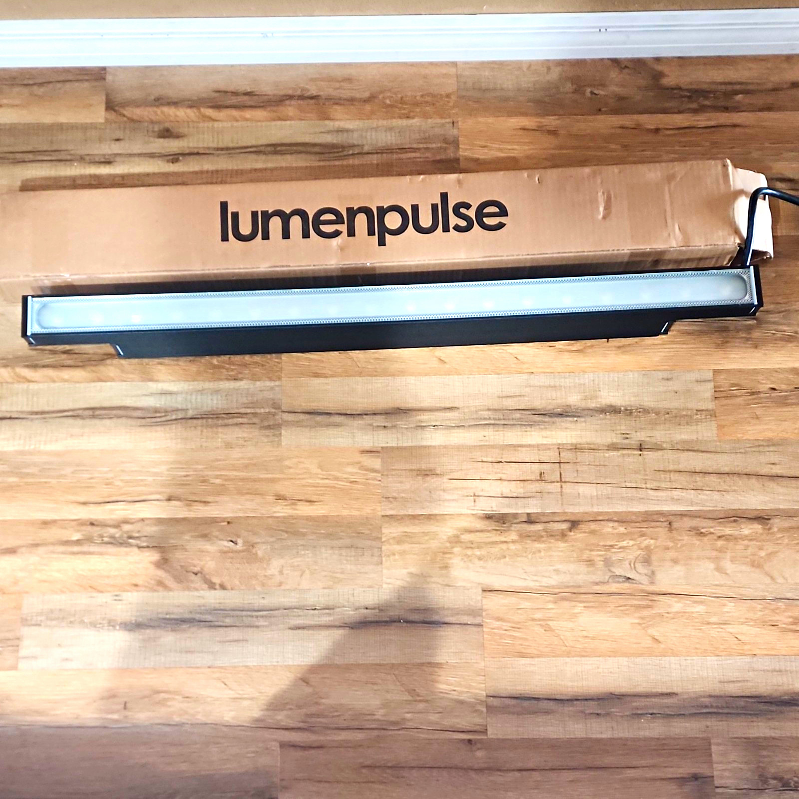 Lumenpulse LOG-ASHRAE Linear LED Light Fixture 277V 40K 30x60 BK DIM 36 Inch