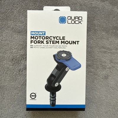 NEW Quad Lock Motorcycle Fork Stem Mount Quadlock NEW IN BOX FAST SHIPPING