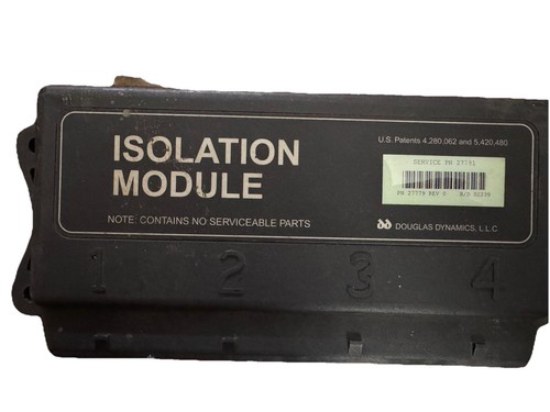 Western Fisher 27781 27779 Isolation Module 4 port Snow Plow Green ...