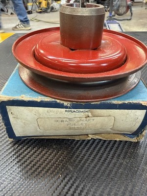 Original 2N6312 Pulley Assy. (crankshaft) spun steel 2N,8N,9N, NAN 1939-52