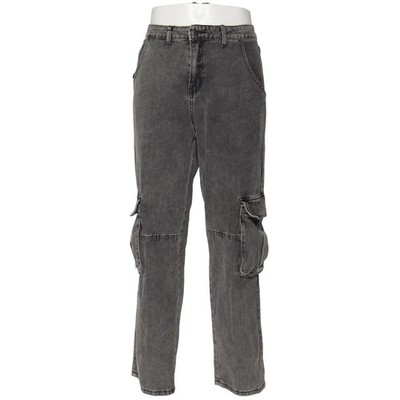 Manfinity, Cargohose, Größe: L, Grau, Baumwolle/Polyester/Viskose, Denim #Qdw