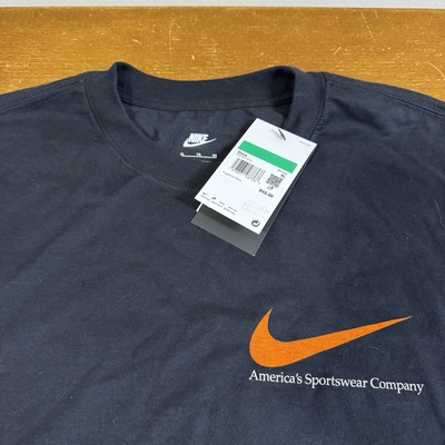 Nike Shirt Mens XL Black Training Running Short Sleeve