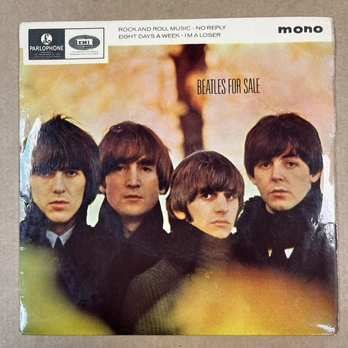 Beatles - Beatles for Sale - OG UK Parlophone 7" 45 EP - Centre Intact - 1N/1N
