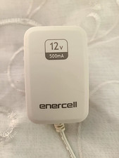 Radio Shack Enercell AC-to-DC Adapter 12VDC 500mA #273-357 w/ Adaptaplug Tip