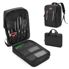Large Chef Backpack  Bag, Backpack and Chef Bag with Lock Hole, Carrier Chef...