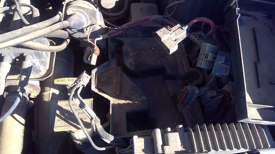 2001-03 Chrysler Voyager Complete Battery Box Mount Tray With Hold Down Oem 3.3l - Image 3 of 4