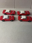 Lot Of 4 Matchbox Lesney 1-75 Series Superfast No.1 Dodge Challenger Red