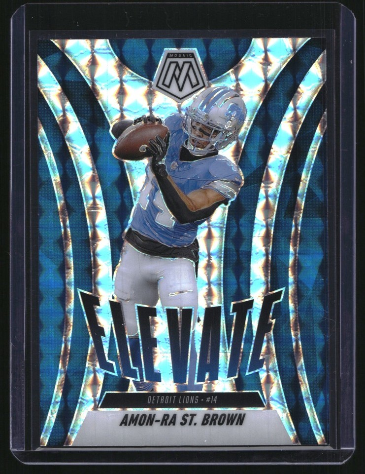 2025 Panini Mosaic Elevate #15 Amon-Ra St. Brown Lions