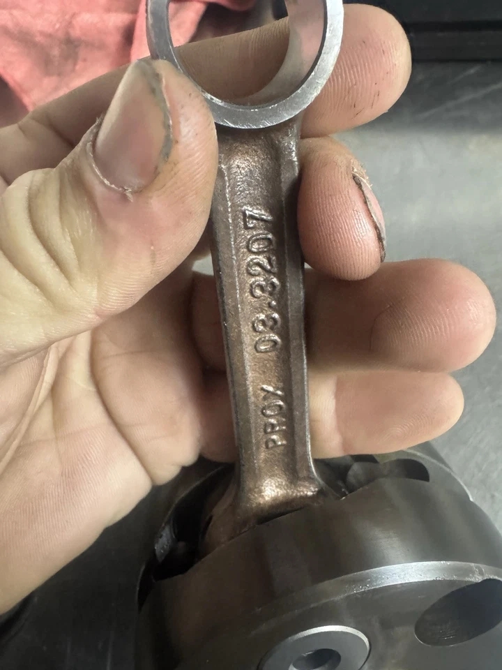 Varilla de conexión de manivela para motor Suzuki RM125 RM 125 12261-27C02 Foto 2 de 4