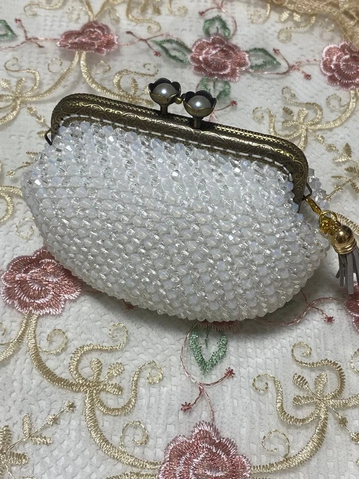 Monedero Monedero Punto Cuentas con Accesorio Cierre 105cm Foto 2 de 4