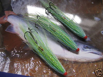 3 V Fly 1.5 Inch Ultimate Dirty Maiden Copper Salmon Tube Flies & Trebles  